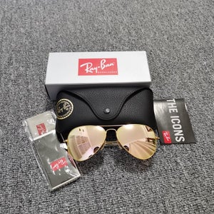 Ray-ban Pink Lens Sunglasses Unisex New Adult One Size Fits All vintage