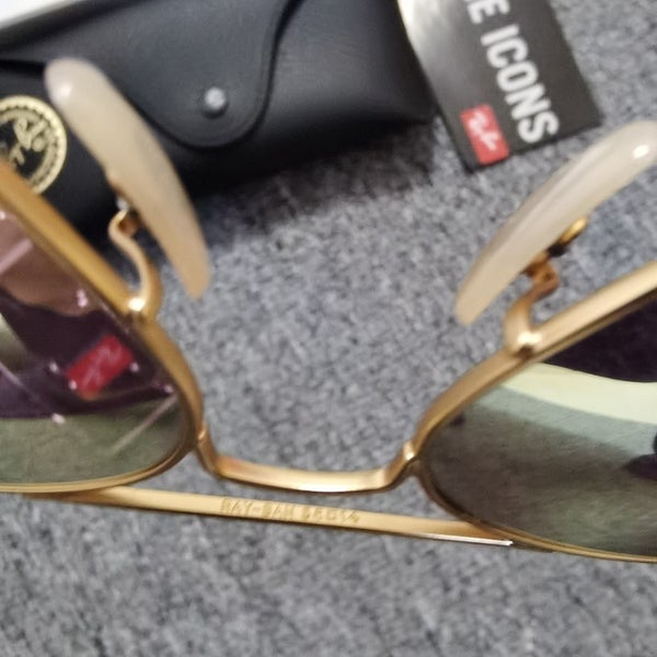 Ray-ban Pink Lens Sunglasses Unisex New Adult One Size Fits All vintage