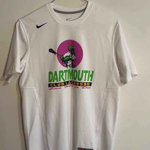 NEW NIKE Dartmouth Club Lacrosse Shooting Shirt sz M