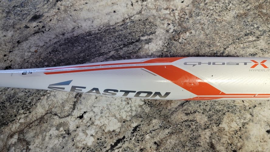 Used USSSA Certified Easton Ghost X Hyperlite Bat (-12) 18 oz 30"