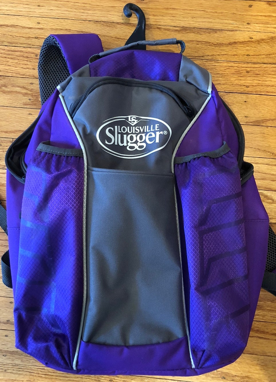 purple bat bag
