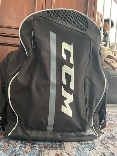 Used CCM Roller Ice Hockey Equipment Bag