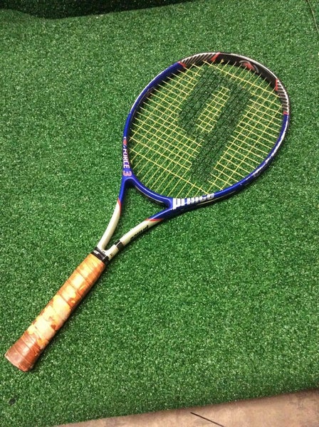 elektrode Uitgebreid luchthaven Prince Force 3 Tennis Racket, 26.5, 4" | SidelineSwap