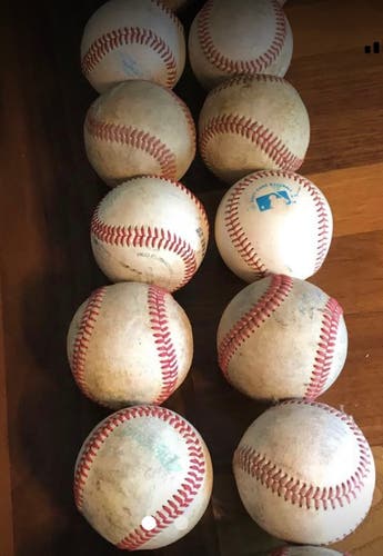 Used 12 Pack (1 Dozen) Baseballs