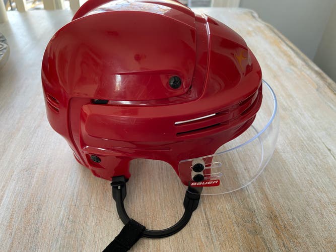 Used Medium Bauer 4500 Helmet Pro Stock