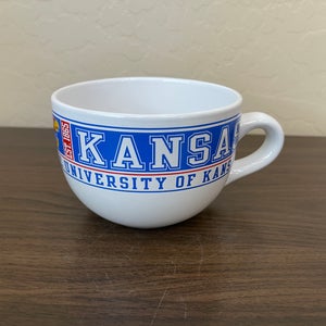 Kansas Jayhawks EST 1885 NCAA SUPER AWESOME Extra Large Coffee Cup Mug!