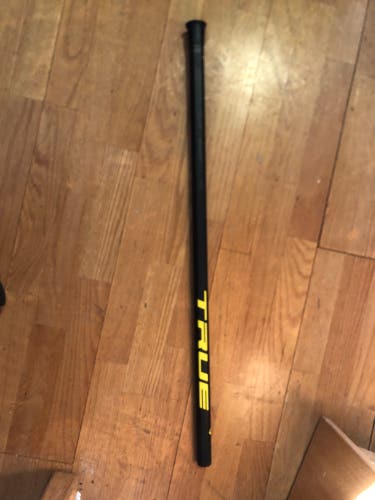New True Lacrosse Hzrdus Shaft Black And Yellow