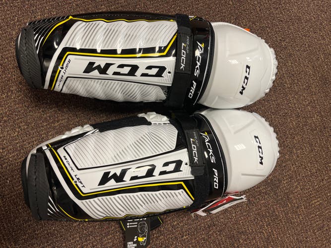New CCM Tacks Pro Sr. Shin Pads