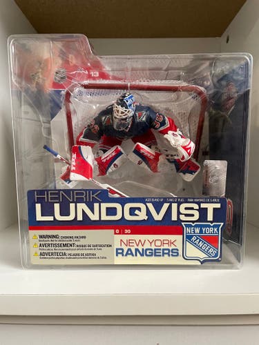 Mcfarlane HENRIK LUNDQVIST New York Rangers NHL Series 13 2006 Hockey Figure