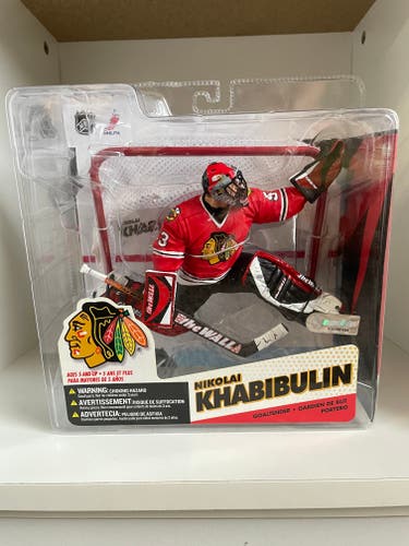 McFarlane NIKOLAI KHABIBULIN Chicago Blackhawks NHL Series 12 2006 Hockey Figure