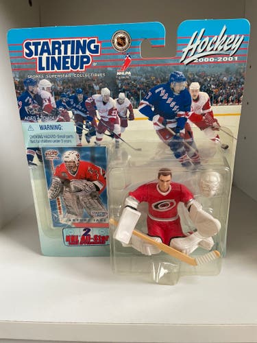 Starting Lineup ARTURS IRBE Carolina Hurricanes NHL 2000-2001 Hockey Figure