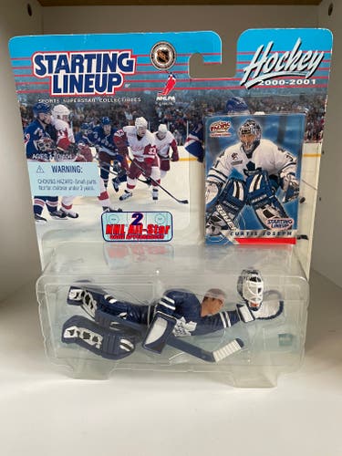 Starting Lineup CURTIS JOSEPH CuJo Toronto Maple Leafs NHL 2000-2001 Hockey Figure