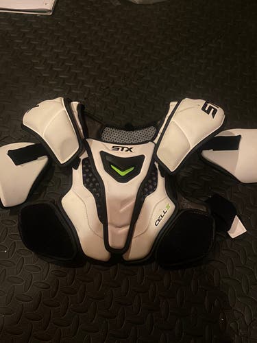 New Large STX Cell IV Shoulder Pads
