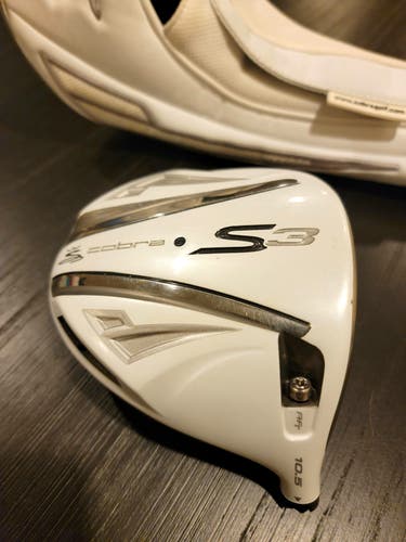 Tour Issue - Special Edition Cobra Right Handed S3 Stiff Flex 10.5 Loft (HEAD ONLY)