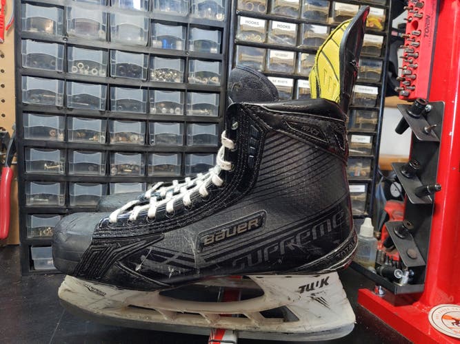 Senior Used Bauer Supreme MX3 Hockey Skates Regular Width Size 10