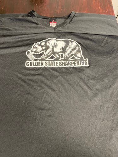 Practice Black Used Large Athletic Knit Jersey