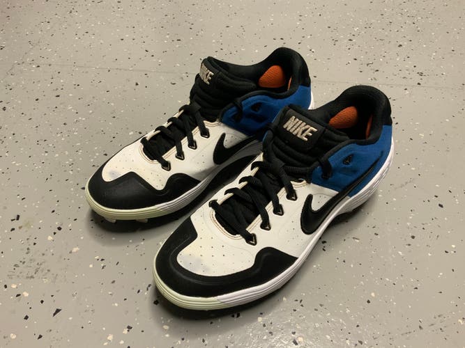 Blue Men's Metal Low Cut Nike Alpha Huarache Elite 2