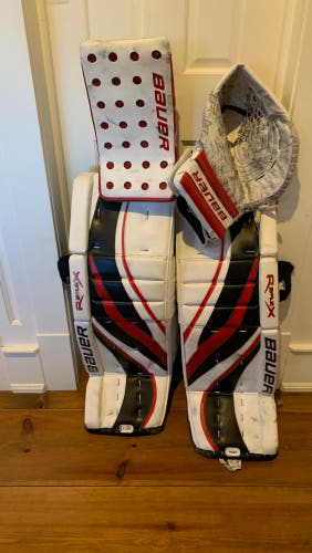 35" Bauer RX8 Goalie Leg Pads