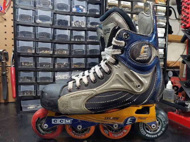Used CCM Maverick Externo Inline Skates Regular Width Size 6