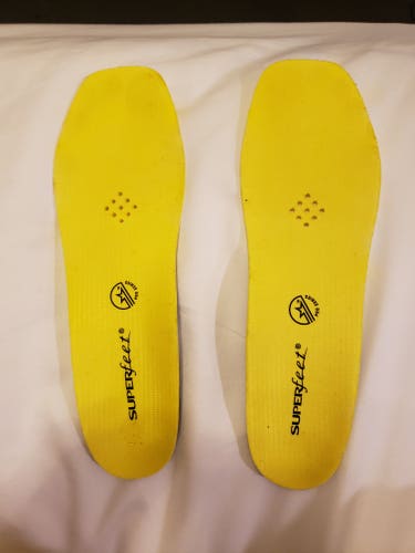 Hockey Superfeet Pro Carbon Insoles size e (9-10)