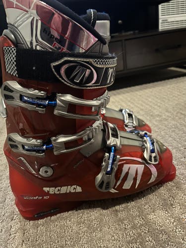 Tecnica Vento 10 Ski Boots, Mens Size 28.5 = 10-10.5 US Shoe Size