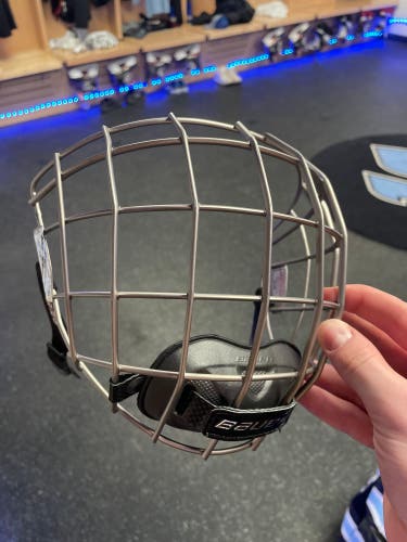 Small Bauer Full Cage Re-Akt Cage Gray New