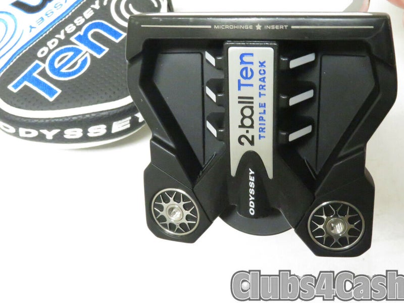 Odyssey 2-Ball TEN Triple Track Putter Stroke Lab 34" +Cover .. Shop Wear