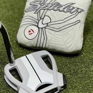 TaylorMade Spider X Chalk Single Bend Mallet Putter 34" w/ Cover New #82652