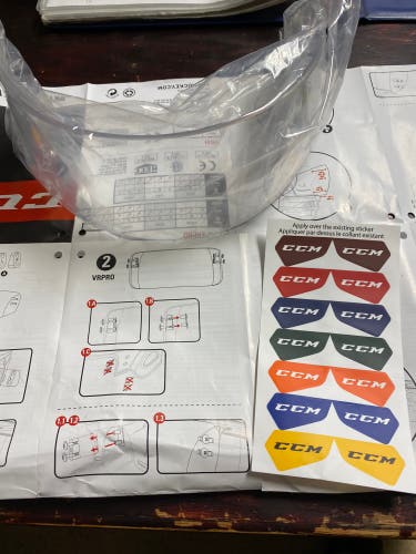 Small CCM Visor VR Pro