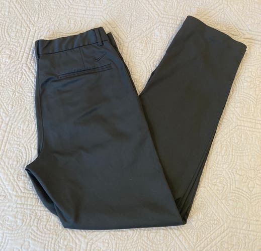 Nike Golf Men’s Dri-Fit Flat Front Golf Pants Black Sz 32 x 32 Style 833194-010