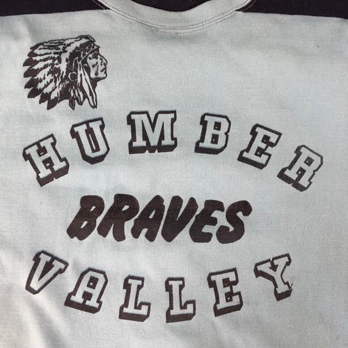 Vintage Humber Valley Braves hockey jersey