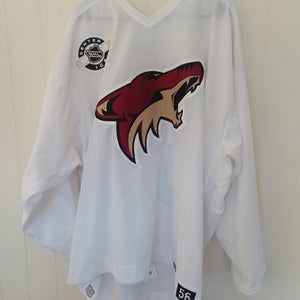 Phoenix Coyotes unused black #60 CCM practice jersey size 56 non-goalie cut  (everything sewn on)
