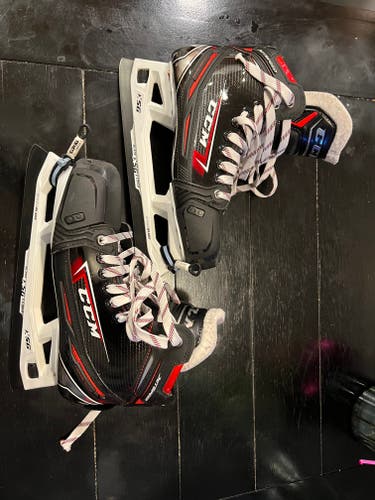 Used Senior CCM Jetspeed FT2 Hockey Goalie Skates Regular Width Size 8.5