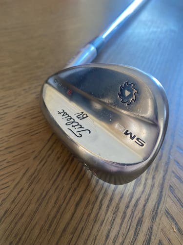 Men's Right Handed Wedge Flex Steel Shaft Vokey SM6 Tour Chrome Wedge