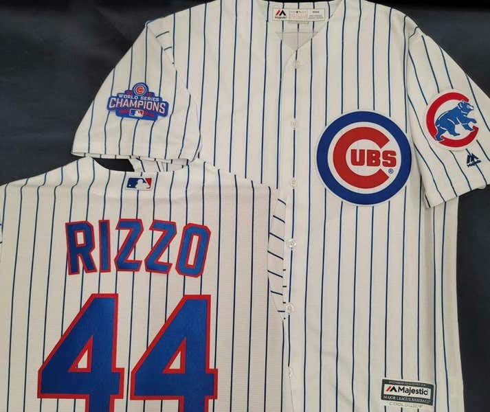 20215 Majestic Chicago Cubs ANTHONY RIZZO 2016 World Series