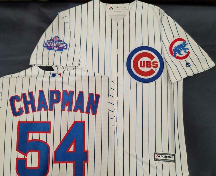 Aroldis Chapman Jersey - Chicago Cubs 2016 Away MLB Baseball Jersey