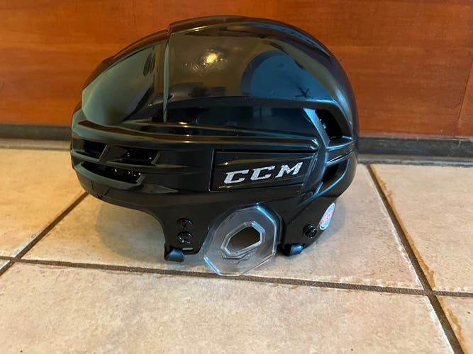 Used Medium CCM Super Tacks X Helmet Black