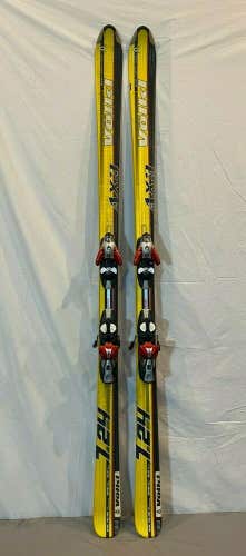 Volkl AX3 724 184cm 108-70-96 r=21m Partial Twin-Tip Skis Salomon S914 Bindings