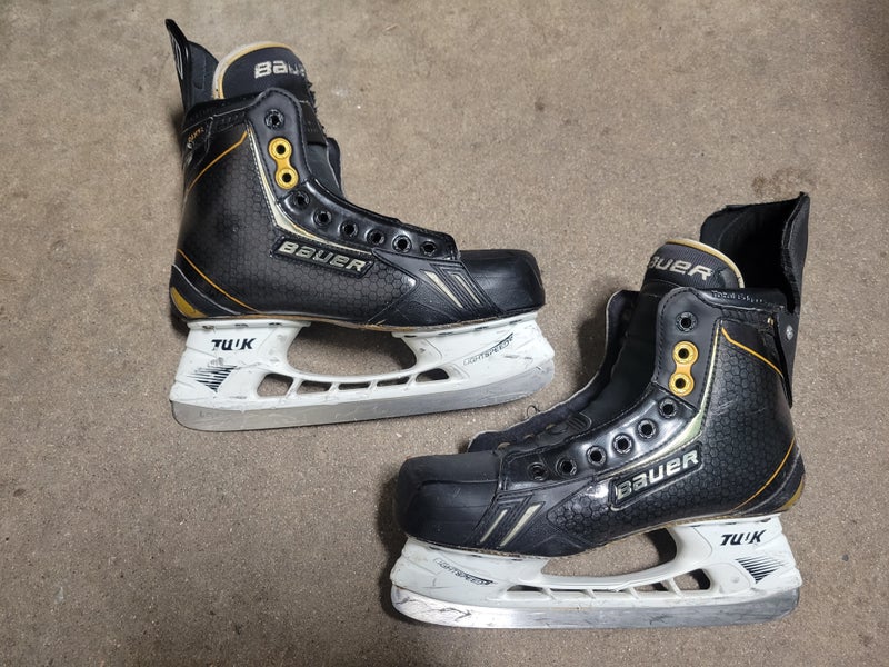 Senior Used Bauer Supreme TotalOne NXG Hockey Skates Regular Width Size 7.5