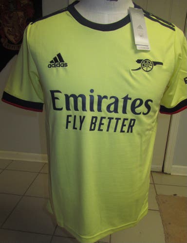 ARSENAL MEN'S ADIDAS FAN SOCCER JERSEY MEDIUM NEW!