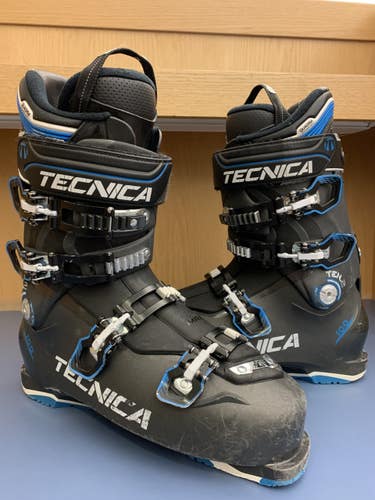 Used Men's Tecnica All Mountain Ten.2 100 HVL Ski Boots Medium Flex