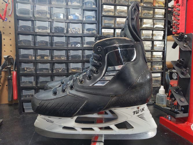 Senior Used True VH Footwear Pro Custom Hockey Skates Regular Width Pro Stock Size 8