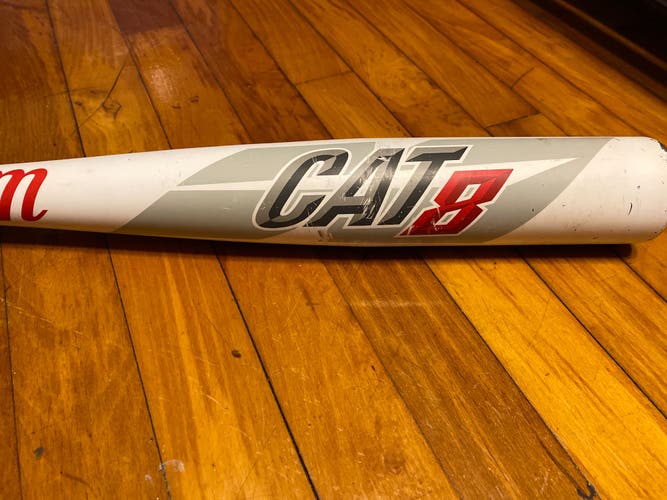 Used 2019 Alloy (-3) 28 oz 31" CAT 8 Bat