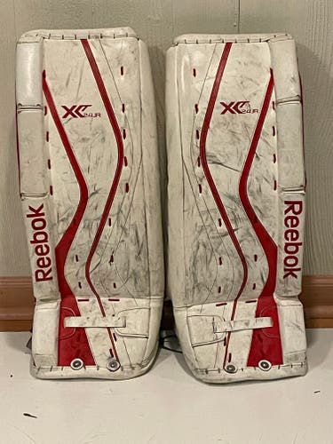 Used 26"+1” Reebok Premier X24 Goalie Leg Pads
