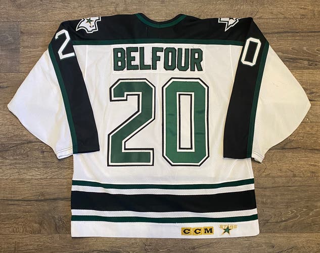 Vintage Dallas Stars Ed Belfour Jersey (Adult Large)