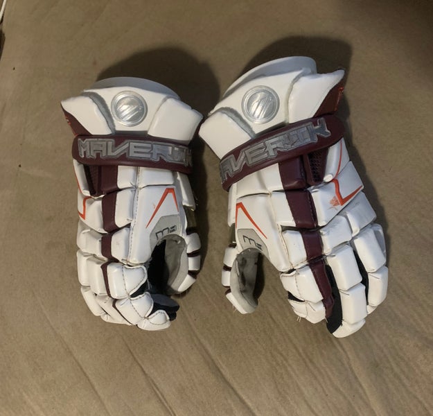 Virginia Tech Custom Maverik M4 Lacrosse Gloves