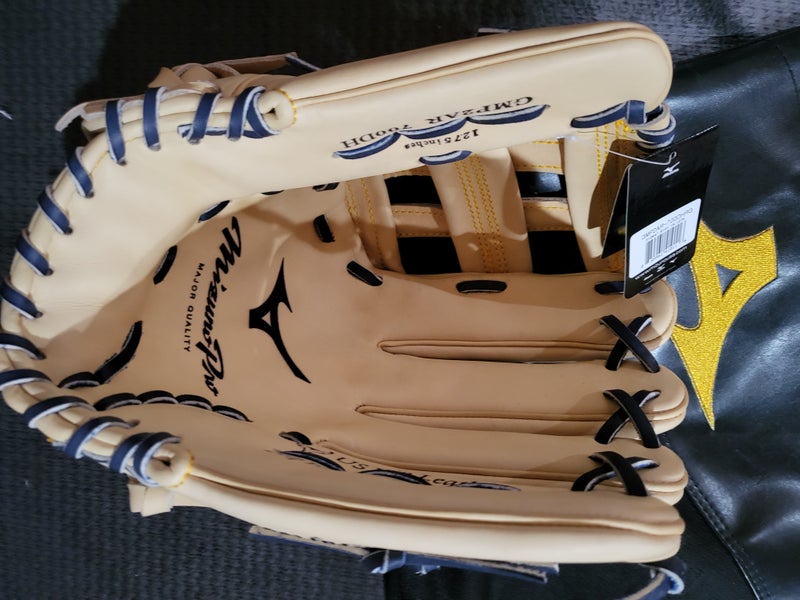 New Mizuno Right Hand Throw Outfield Pro Baseball Glove 12.75"