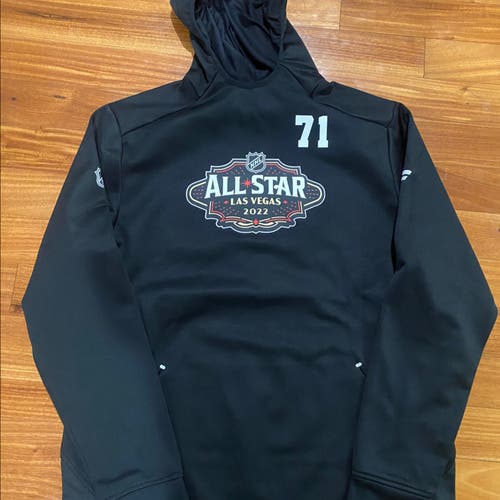 Dylan Larkin Detroit Red Wings Fanatics Authentic Pro Locker Room Hoodie All Star Game 2022