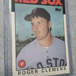1986 Topps Baseball #661 Roger Clemens Trading Card