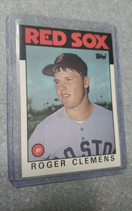 1986 Topps Baseball #661 Roger Clemens Trading Card